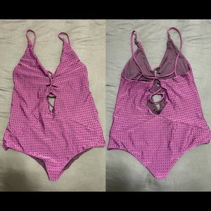 Acacia Swimwear Purple One Piece